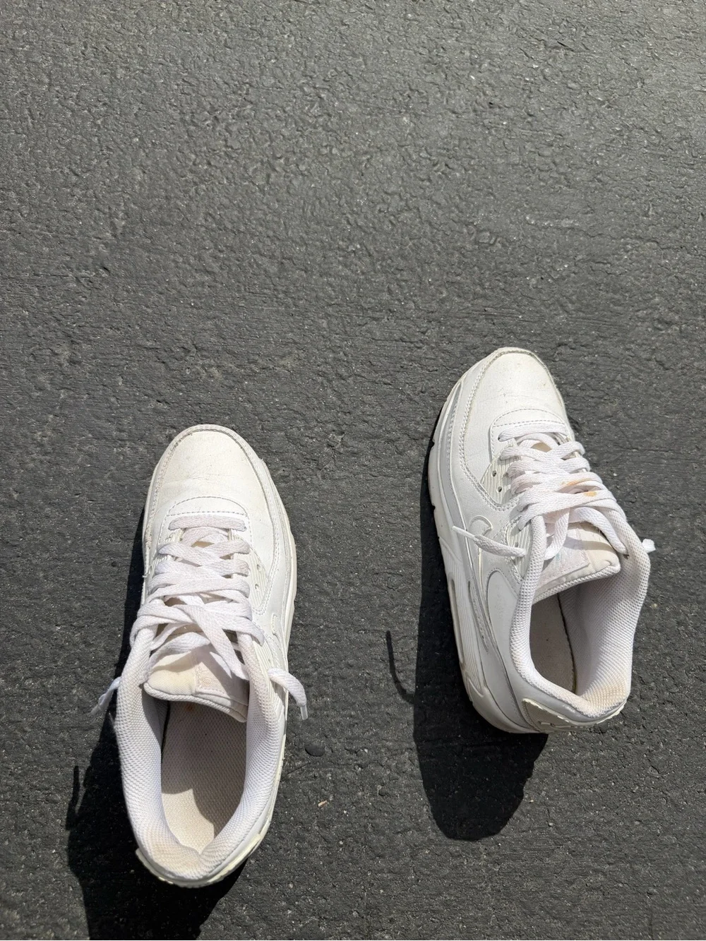 Nike White Athletic Sneakers